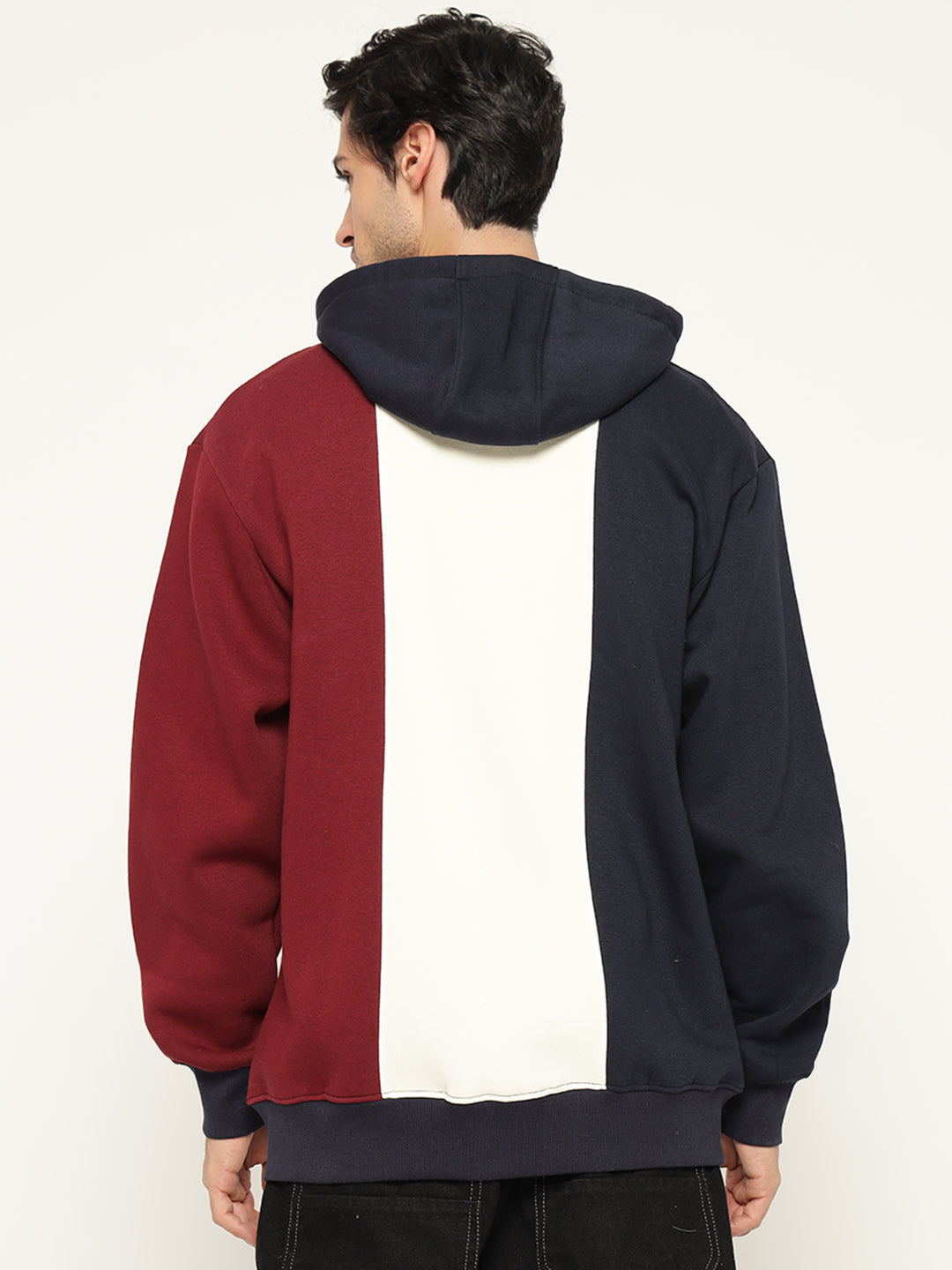 Casual Fit 3 Coloured Oversized Hoodies By Rebelaw